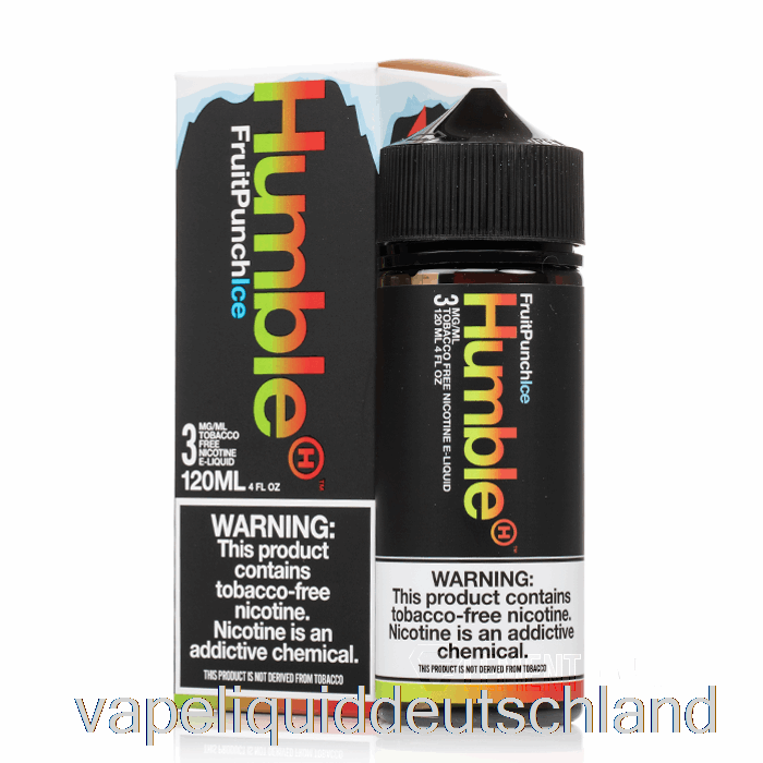 Eisfruchtpunsch – Humble Juice Co – 120 Ml 0 Mg Vape-Flüssigkeit